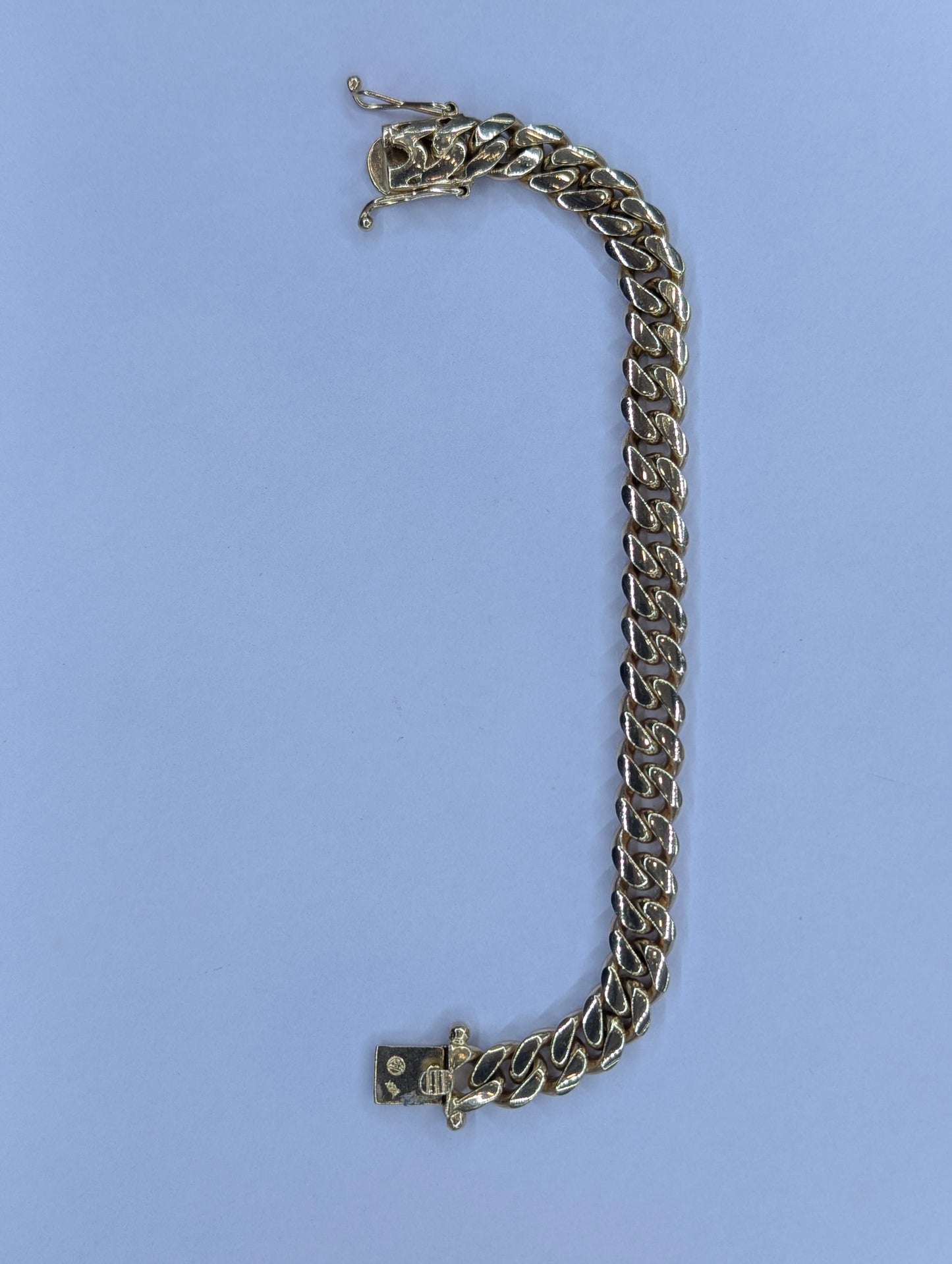 14K Yellow Gold Cuban Link Bracelet | 11mm | 8 Inch | 71.4g