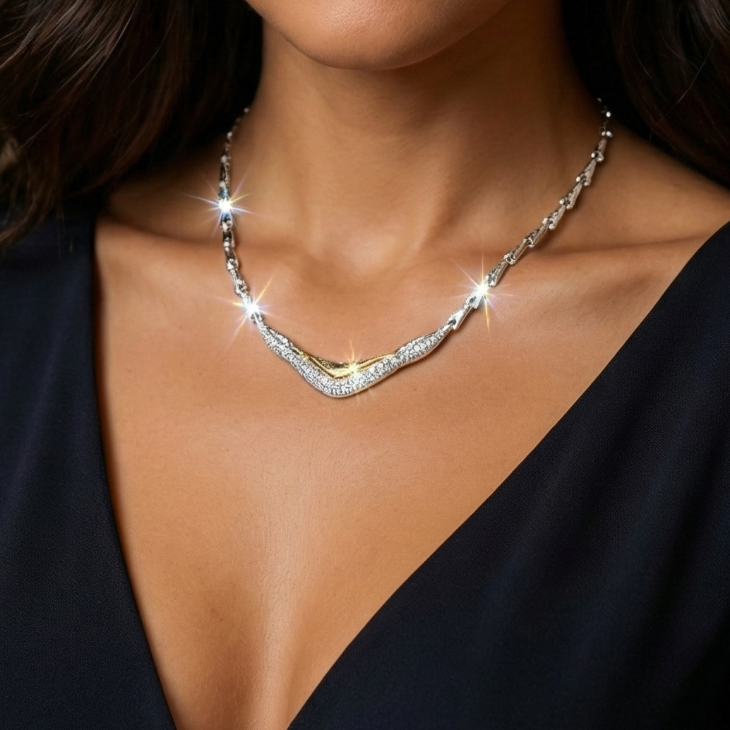 The Serpent's Embrace Diamond Necklace