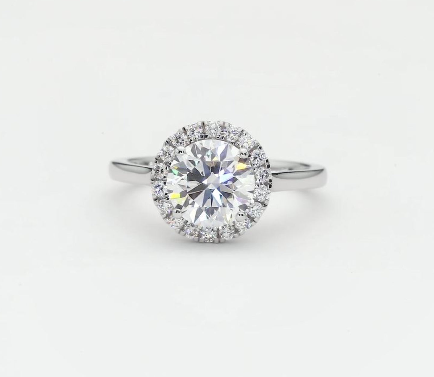 Halo Diamond Ring