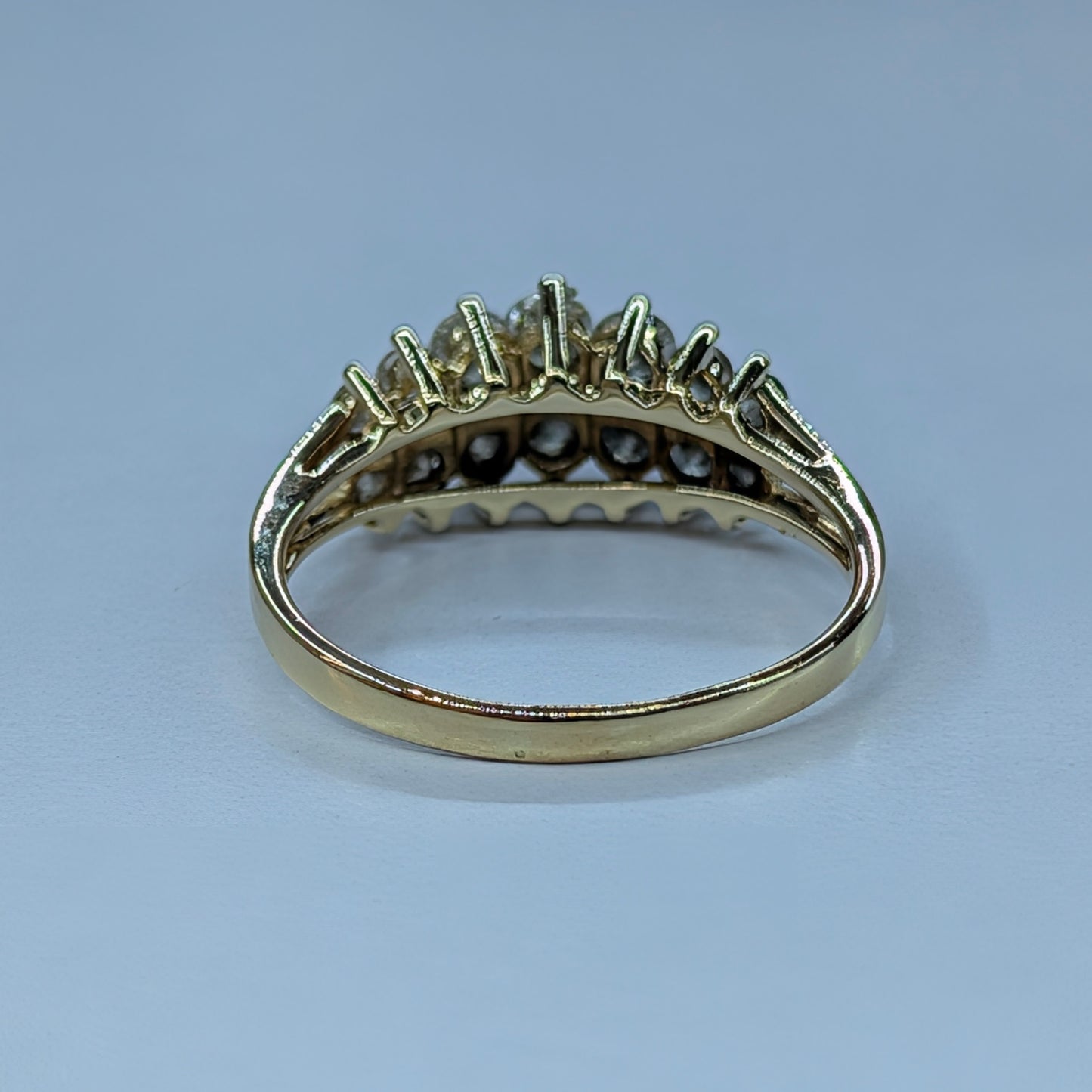 14K Yellow Gold Diamond Band – 1TCW, 2.7g size 7.5