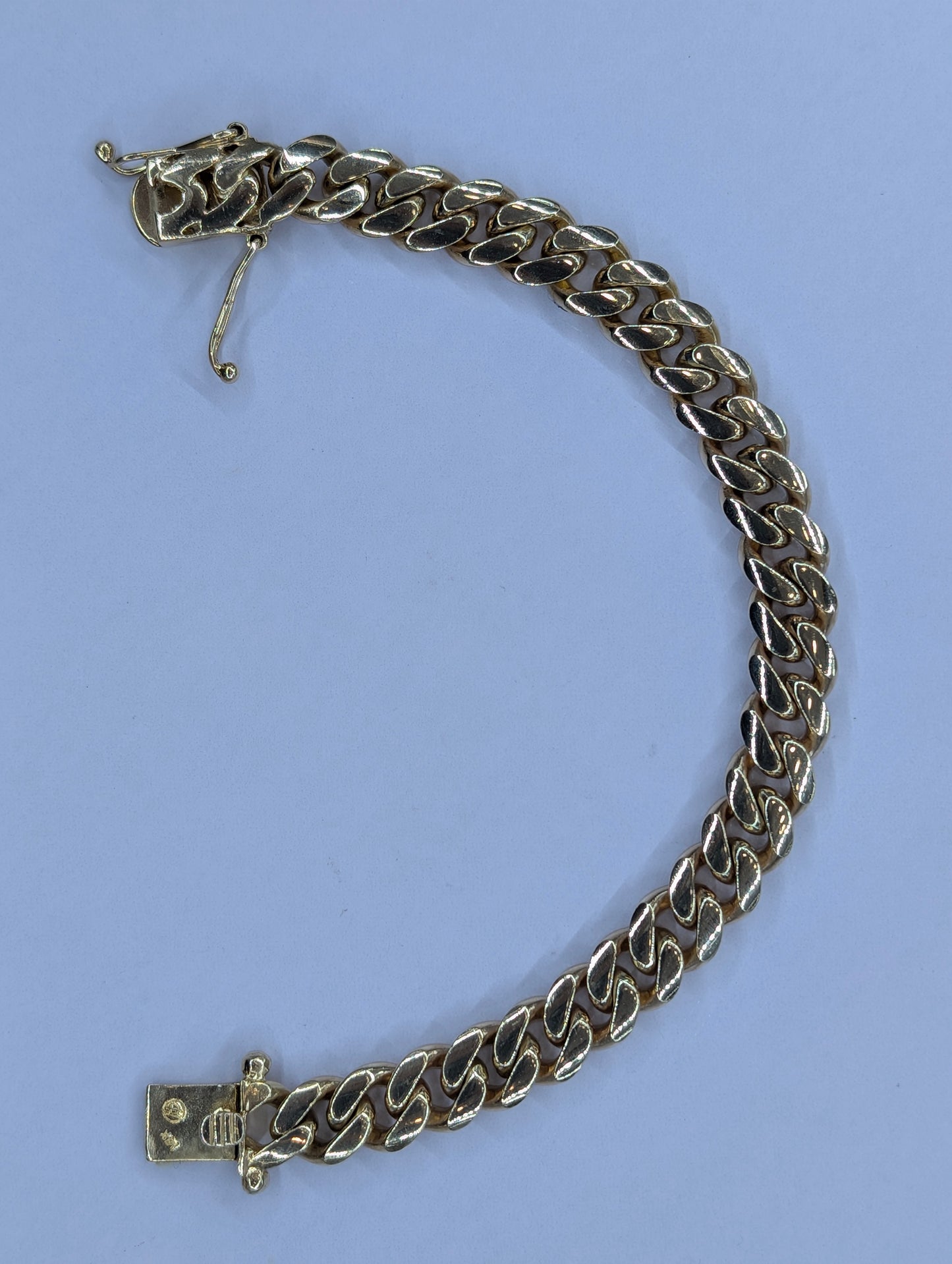14K Yellow Gold Cuban Link Bracelet | 11mm | 8 Inch | 71.4g