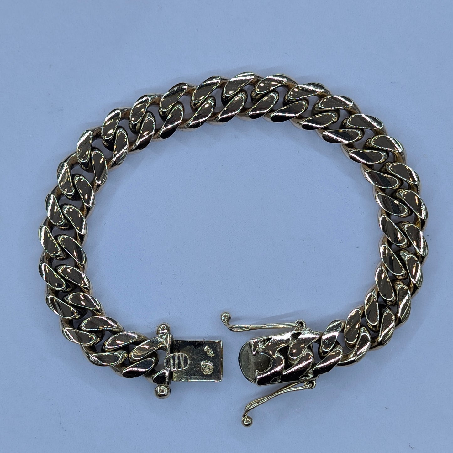 14K Yellow Gold Cuban Link Bracelet | 11mm | 8 Inch | 71.4g