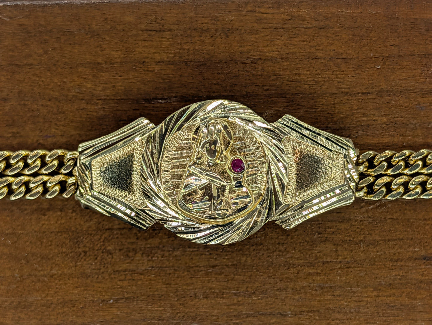 14K Yellow Gold Santa Barbara Cuban Bracelet | 8 Inch | 16.1g
