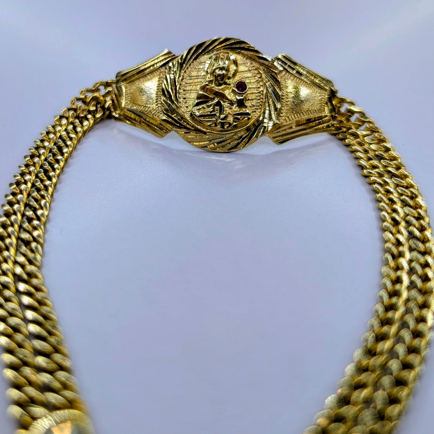 14K Yellow Gold Santa Barbara Cuban Bracelet | 8 Inch | 16.1g