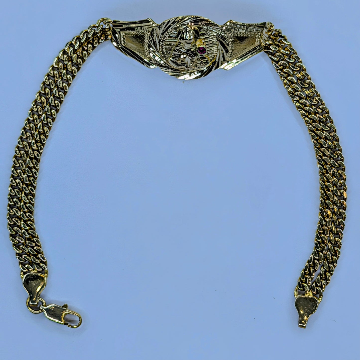 14K Yellow Gold Santa Barbara Cuban Bracelet | 8 Inch | 16.1g