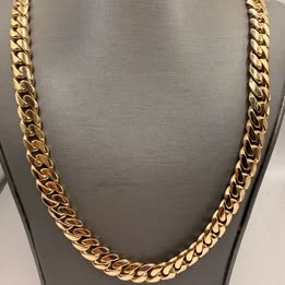 14K Yellow Gold Cuban Link Chain — 9.5mm | 21.5" | 153.1g
