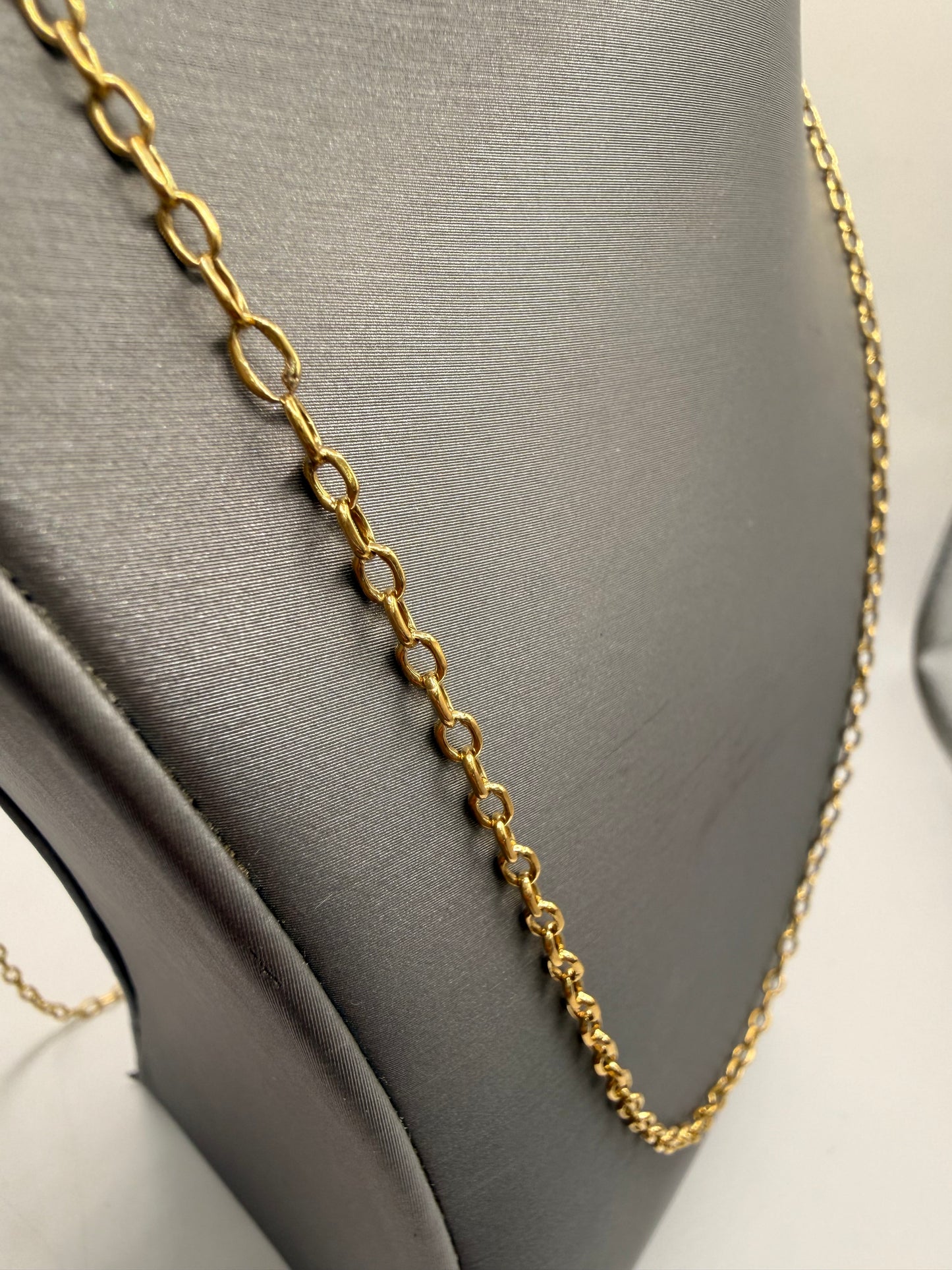 18K Yellow Gold Chain – 11.2g, 1.5mm, 29