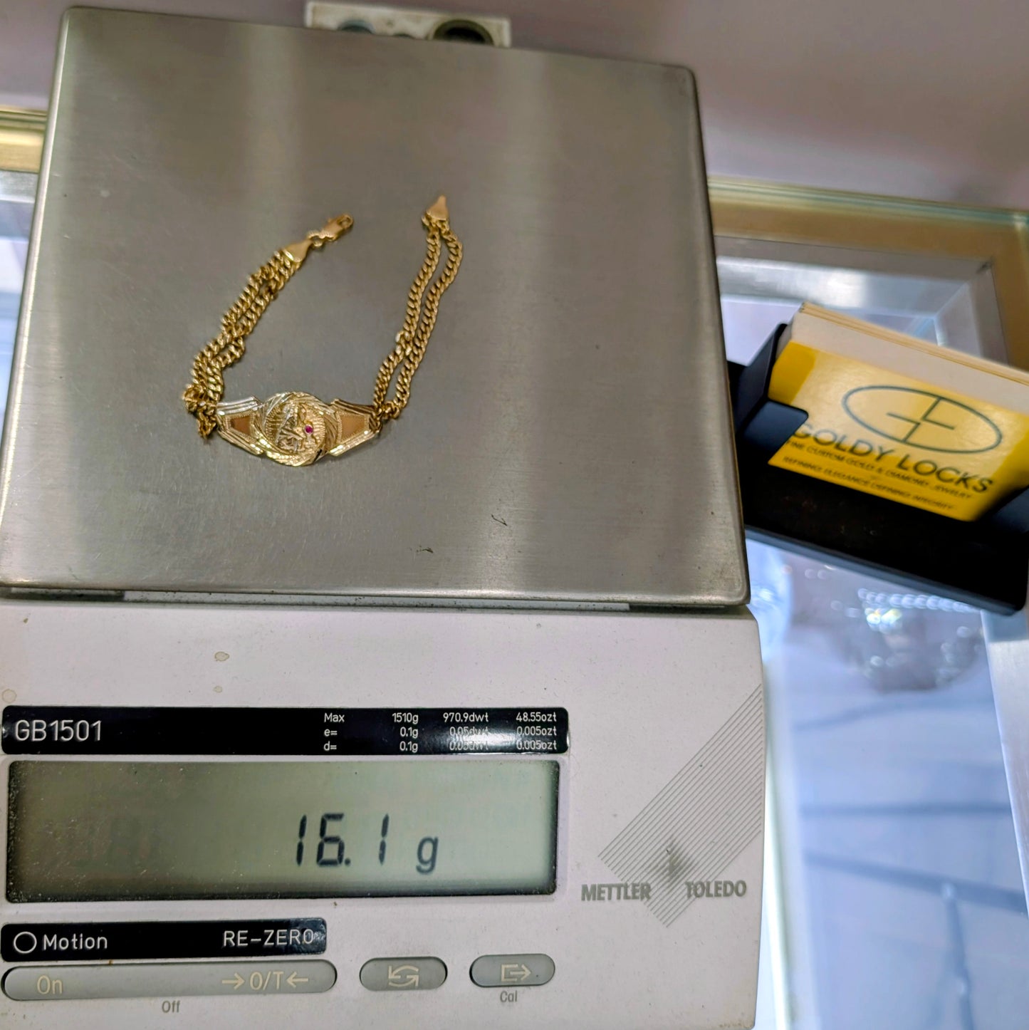 14K Yellow Gold Santa Barbara Cuban Bracelet | 8 Inch | 16.1g