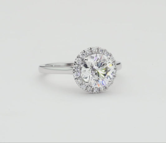 Halo Diamond Ring