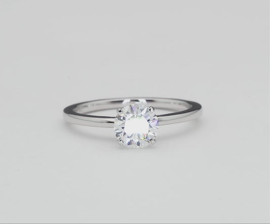 Round Solitaire Diamond Ring