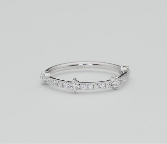 Diamond Wedding Band