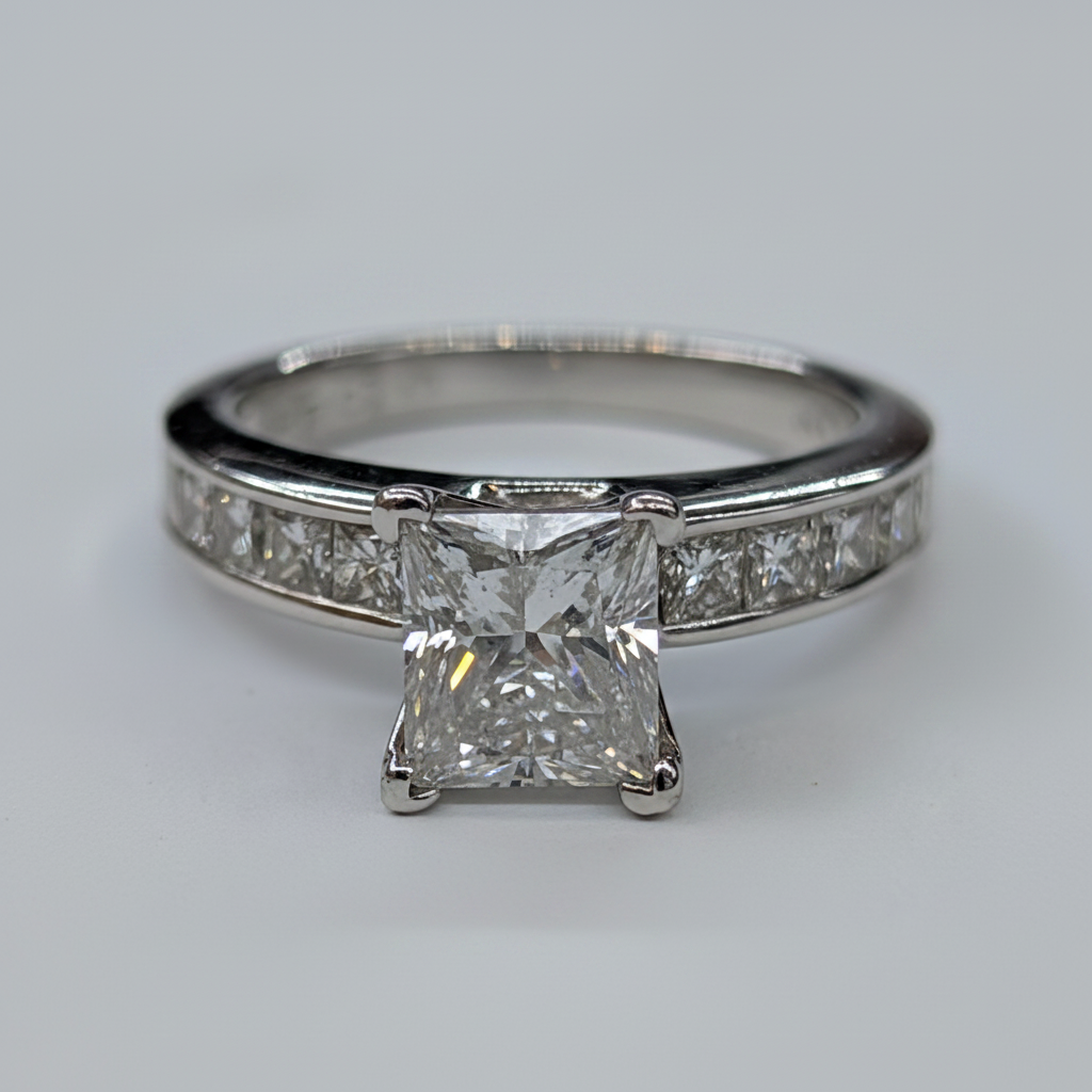 Princess Cut Diamond Ring - Hero